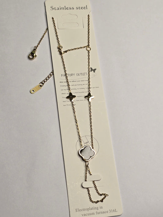 Black Clover Chain Necklace